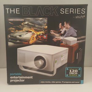 Portable Entertainment Projector Model 1647916 The Black Series by Shift3